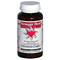 Kroeger Herb Thyroid Care Capsules, 100 Count