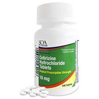 CETIRIZINE 10 MG TAB 100 [Health and Beauty]