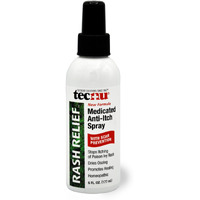 Tecnu Rash Relief Medicated Anti-Itch Spray with Scar Prevention, 6 Ounce
