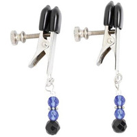 Blue Beaded Clamps With Broad Tip Nipple Clamps Blue(D0102H7XIGW.)