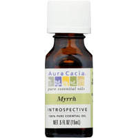 Aura cacia - Pure Essential Oil Myrrh - 05 Fl Oz(D0102H5KA08)