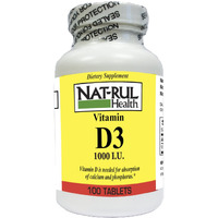 VIT D TABS 1000IU N-R 100 TABS
