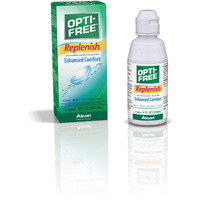 Opti-Free Replenish Multi-Purpose Disinfecting Solution with Lens Case (Pack of 4)