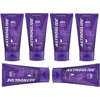 Astroglide Personal Lubricant Gel, 4-Ounce Tubes (Pack of 6)