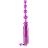 Waterproof Vibrating Anal Beads - Purple(D0102H7ER9Y.)