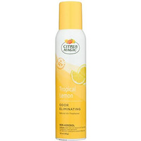 Citrus Magic Natural Odor Eliminating Air Freshener Spray, Tropical Lemon, 3-Ounce