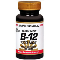 Windmill B-12 1000 Mcg Tabs 100's Windmill *New Quick-melt*, Assorted