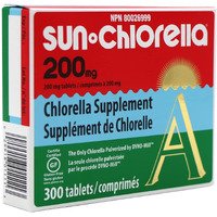 Sun chlorella A Tablets - 200 Mg - 300 Tablets(D0102H5KQH6)