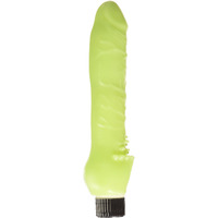 GLOW IN THE DARK JELLY PENIS GREEN