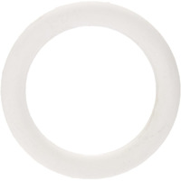 White Rubber Cock Ring - Small(D0102H7H6PV.)