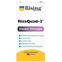 Risaquad-2 Ds Capsules ***Ris, Size: 30 - 375mg Probiotic Dietary Supplement Capsules.