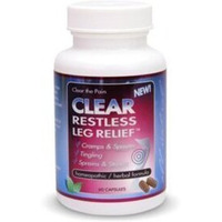 CLEAR Restless Leg Relief, 60 CAP, 2 Pack
