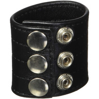 M2M Ball Stretcher Leather 2 inches Black(D0102H5GJAY.)