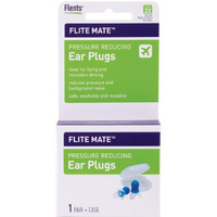 Flents Flite Mate Pressure Reducing Ear Plugs - flight ear plugs (Pack of 2)