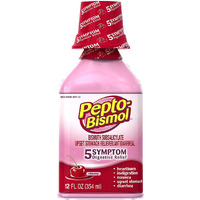 Pepto-Bismol Upset Stomach Reliever 5 Symptom Cherry Size: 12 OZ