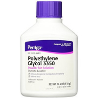 Perrigo Polyethylene Glycol 3350 17.9 Oz (510gm) Powder (Compare to Miralax)