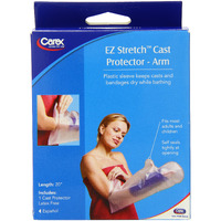 Carex Health Brands Carex E-Z Stretch Cast Arm Protector, One Size (P20500)