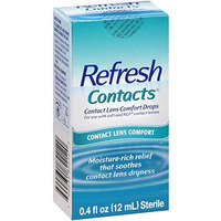 REFRESH Contacts Contact Lens Comfort Moisture Drops 0.40 oz (Pack of 2)