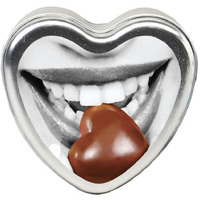 Edible Heart Candle - Chocolate(D0102H7HUSG.)
