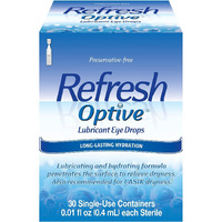 Refresh Optive Lubricant Eye Drops -- 30 Vials