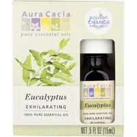 Aura Cacia Eucalyptus Essential Oil - 0.5 Ounce (3 Pack)