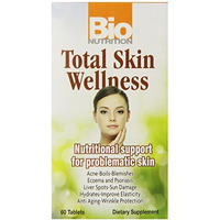 Bio Nutrition Skin Wellness Tabs, 60 Count