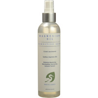 White Egret | Topical Magnesium Spray for Women - 8 fl oz Topical Relaxation Elixir with Floral Serenity - Nourish Your Skin, Relieve Tension, and Unwind Naturally