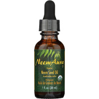 Neem Aura, Oil Neem Seed Organic, 1 Fl Oz