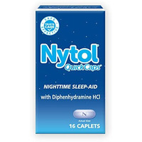 Nytol Quick Caps Nighttime Sleep Aid, Helps You Fall Asleep Fast, 16 Caplets