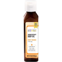 Aura Cacia Relaxing Sweet Orange Aromatherapy Body Oil | 4 fl. oz.