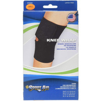 Sportaid Knee Wrap Neoprene, Black Small 13-14 inches 1 Each by Scott Specialties (Pack of 2)
