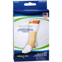 Slip-on Ankle with Heel Cut Out -Latex Free - Sizes Available (Large 9.25-10")