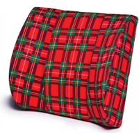 LUMBAR SUPPORT CUSHION RED PLD LUMEX
