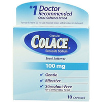 COLACE CAPS 100 MG 10ct (6 Pack)