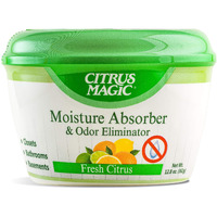 Citrus Magic Moisture and Odor, Fresh Citrus, 12.8-Ounce, 12.8 oz, Green