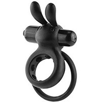OHare Rabbit Vibrating Ring - Black(D0102H7E95V.)