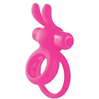 Ohare Double Vibrating Ring Pink(D0102H7EAZV.)