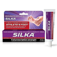 SILKA Anti-Fungal Cream, Clinical Anti-Fungus Foot Treatment, Jock Itch & Ringworm Remedy, Maximum Strength, Fast-Acting Relief from Itching & Burning, 1 Oz