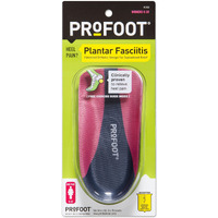 PROFOOT Plantar Fasciitis Orthotics, Women's 6-10, 1 Pair