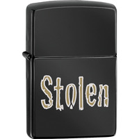 28834 - ZIPPO Ebony Stolen