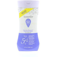 Summer's Eve Feminine Wash Sensitive Skin Delicate Blossom 9 oz (Pack of 4)