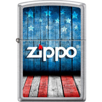 207CI018433 - ZIPPO PROCUT Street Chrome Usa Stage Logo