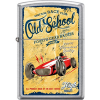 207CI018444 - ZIPPO PROCUT Street Chrome Vintage Race Club
