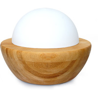 Ultrasonic Aroma Diffuser/Humidifier with Bamboo Base