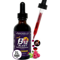 Bricker Labs B12 Blast Methylcobalamin Liquid Vitamin B12, Energy Vitamins, Energy Supplement 1000mcg