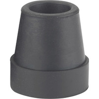 Drive Medical Base Quad Cane Tips, 3/4 Inch, Black