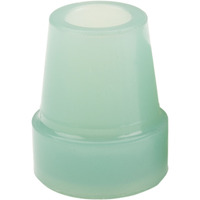 Drive Medical Glow in the Dark Cane Tip, Blue, 3/4 Inch