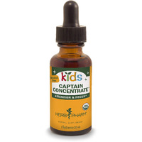 Herb Pharm Kids Certified-Organic Alcohol-Free Captain Concentrate Liquid Herbal Formula, 1 Fl Oz