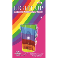 Light Up Rainbow Pecker Shot Glass(D0102H7T8HW.)