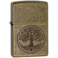29149 - ZIPPO Tree Of Life, Antique Brass, Luster